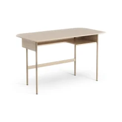Luna desk, Oak white-pigmented