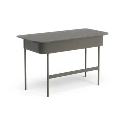 Luna desk with drawer, Oak orkan grey