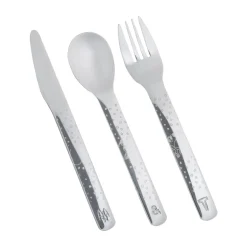 Lupo Pippi children's cutlery 9 pieces, Silver