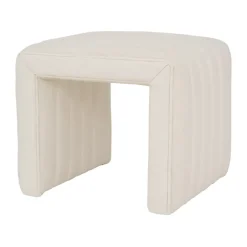 Lyne pouf 46x35x38 cm, Off white