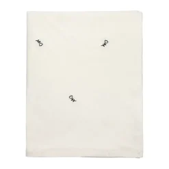 Mai tablecloth, 160x200 cm, black-off white