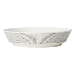 Mainio Sarastus deep plate Ø23 cm, Black-white