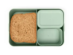 Make & Take bento lunch box large 2 L, Jade Green