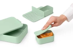Make & Take bento lunch box large 2 L, Jade Green