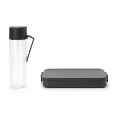 Make & Take break lunch set 2 pieces, Dark grey