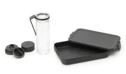 Make & Take break lunch set 2 pieces, Dark grey