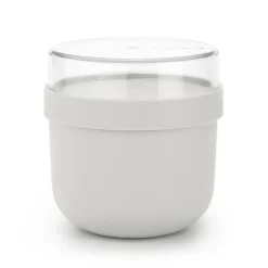 Make & Take breakfast bowl 0.5 L, Light grey