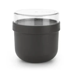 Make & Take breakfast bowl 0.5 L, Dark grey
