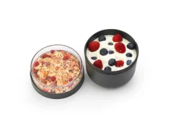 Make & Take breakfast bowl 0.5 L, Dark grey