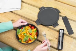 Make & Take lunch box 1 L, Dark grey