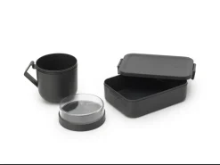 Make & Take lunch set 2 pieces, Dark grey