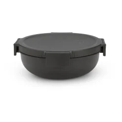 Make & Take sallad bowl. 1.3 L, Dark grey