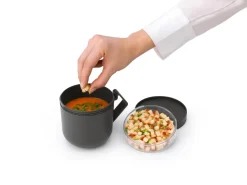 Make & Take Soup mug 0.6 L, Dark grey