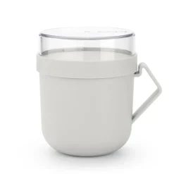 Make & Take Soup mug 0.6 L, Light grey