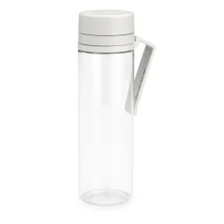 Make & Take water bottle with sil 0.5 L, Light grey