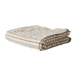 Malva bedspread 180x260 cm, Gray-rust red