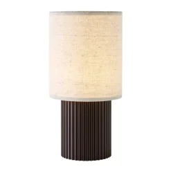 Manhattan portable table lamp SC52, bronzed brass