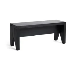 Manolito Long stool, Black, 60 cm