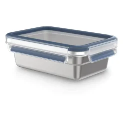 MasterSeal stainless steel lunch box rectangular, 0.8 L