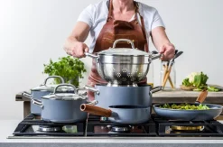 Mayflower Pro casserole and frying pan set, 13 parts