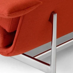 Meantime AV31 3-seater sofa, Pol. aluminium-Fiord 0571