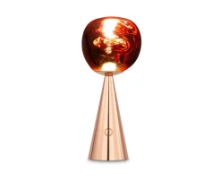 Melt Portable table lamp, Copper