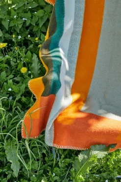 Mikkel blanket 135x200 cm, Orange