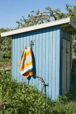 Mikkel blanket 135x200 cm, Orange