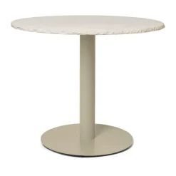 Mineral dining table, Bianco curia, cashmere