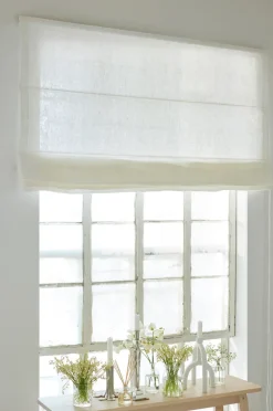 Miramar Roman blind 160x180 cm, White