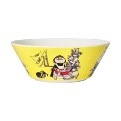 Misabel yellow Moomin bowl, yellow