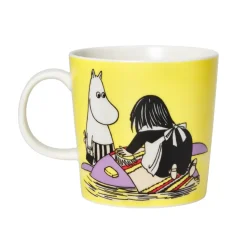 Misabel yellow Moomin mug, 30 cl