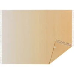 Mist cotton blanket, mustard