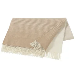 Mist wool throw, sand