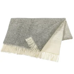 Mist wool throw, stone