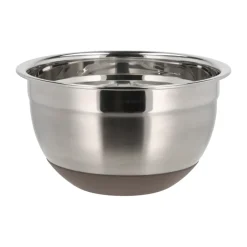 Mixing bowl with silicone base, latte, 1,5 Liter
