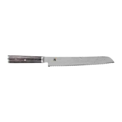 Miyabi Black 5000MCD 67 bread knife 23 cm, Damascus-black maple