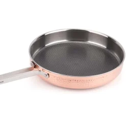 Mjölner hammered sauce pan in copper with lid, Modell Y2