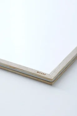 Moebe ash frame A2 44.8x61.5 cm, Transparent. Wood. Black