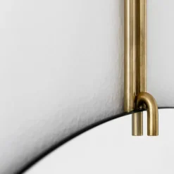 Moebe Wall mirror Ø 30 cm, Brass