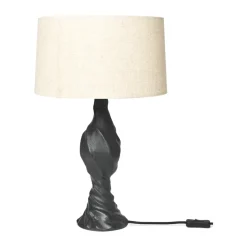 Moltan lamp base 40 cm, Black
