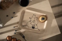 Moomin 80 tray 20x27 cm, Birch