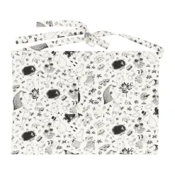 Moomin apron 37x47 cm, Off-white