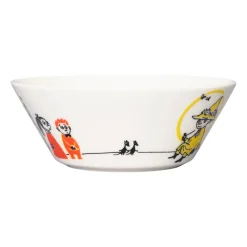 Moomin Arabia x Red Cross Moomin bowl ABC Snufkin, Ø15 cm