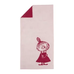 Moomin bath towel 70x140 cm, Little My pink