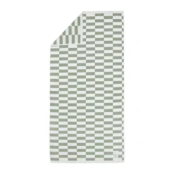 Moomin bath towel 70x140 cm, Squares green