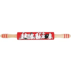 Moomin Characters Silicone Rolling Pin, 47 cm