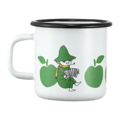 Moomin enamel mug 37 cl, Joyfull Apples