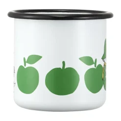 Moomin enamel mug 37 cl, Joyfull Apples