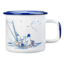 Moomin enamel mug 37 cl, Sailors